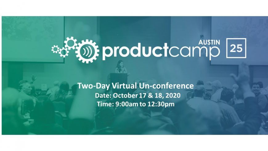 pcamptc's tweet photo. Can't get enough #productcamp? Then, make sure to check out ProductCamp #Austin @PCAustin that is coming up in a few weeks virtually. You can still get your session proposal in even. https://t.co/oaBJVW8CBY #prodmgmt #ux #design #cx https://t.co/RAjyMcWW4C