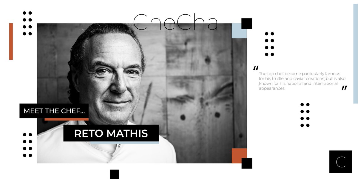 MathisFood's tweet photo. Reto Mathis has been established in St Moritz as a successful chef and caterer for over 30 years. The top chef became particularly famous for his truffle and caviar creations, but is also known for his national and international appearances. 

#chefs #stmoritz #meetthechef https://t.co/DwFSs8RLTQ
