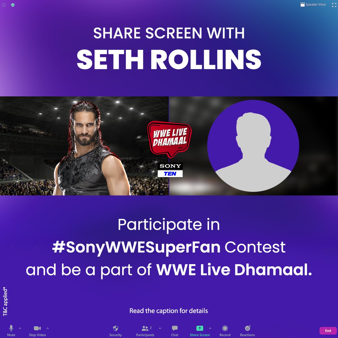 Monday Night Mฬถeฬถsฬถsฬถiฬถaฬถhฬถ with the Messiah ๐
Be a part of Seth Rollins LIVE chat ๐
- Make a video showcasing your fandom and tell us why you are his fan.
- Post it in comments using #SonyWWESuperFan and tag us.
#ContestAlert #WWEContest #Contest #SonySports #WWE https://t.co/s22WKhoDmF