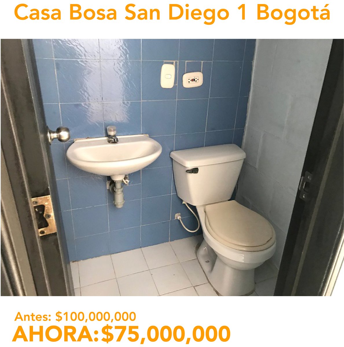 Subasta_la's tweet photo. 😃🏠 SUBASTA #Casa #Sandiego en #Bosa #Bogota 🎉 54 mts². Llámanos al 3202175582 o escríbenos por whatsapp haciendo click aquí https://t.co/QeBaZUO4qM o ingresa aquí https://t.co/2usulrBHKf #VentasOnline #VentasInmobiliarias #SubastasVirtuales #proptech  #Subastas #remate https://t.co/2gwTr0Xufh