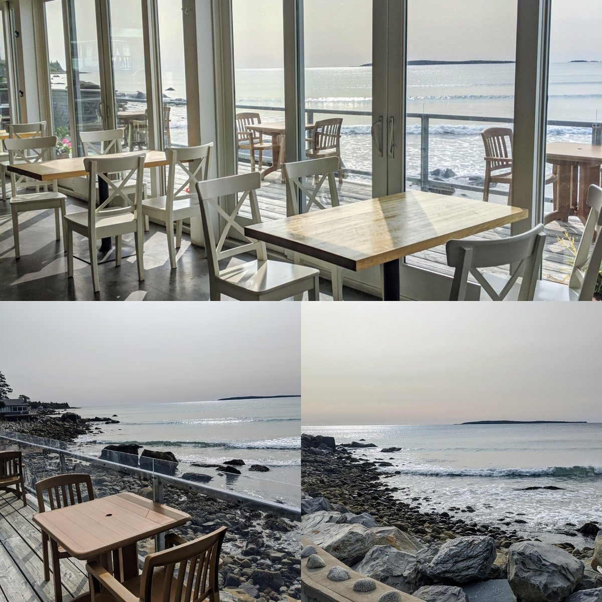 Visit The Grill, at #quarterdeckresort in Nova Scotia to enjoy the taste and comfort of the Fall season with a beautifu sound andl view of the rolling ocean.
#novascotia #fallseason #resort #happyplace #oceanview #thegrill #waves #dining #sandytoes