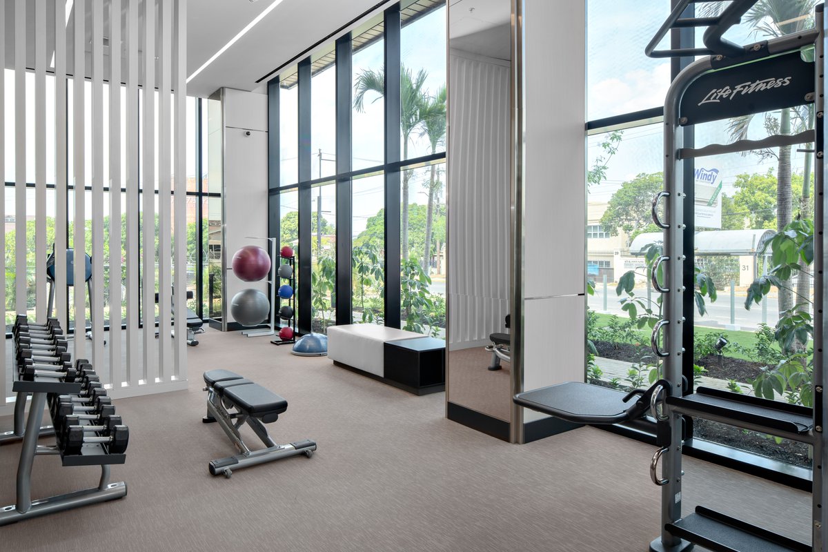 Make your moves count in our spacious, fully-equipped gym.  
◽️ Stay - <a href="/achotelkingston/">achotelkingston</a>