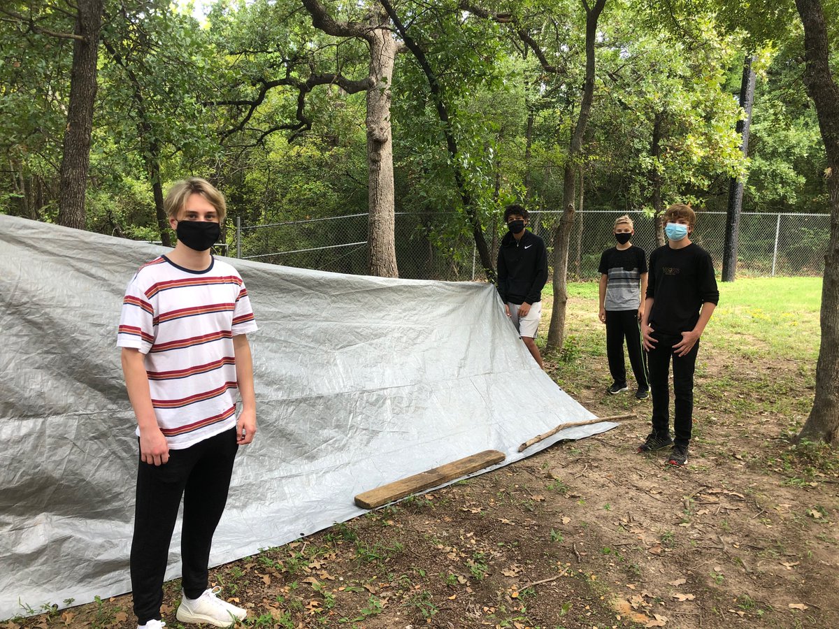GHSOutdoorEd's tweet photo. More outdoor shelter building
Keepin it real!!!
#ghsunity
#Preservetheherd https://t.co/9GW71vhL3C