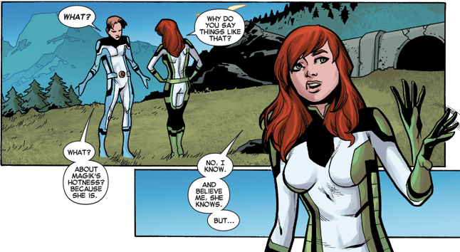 Jean Grey used her psychic powers to out Iceman