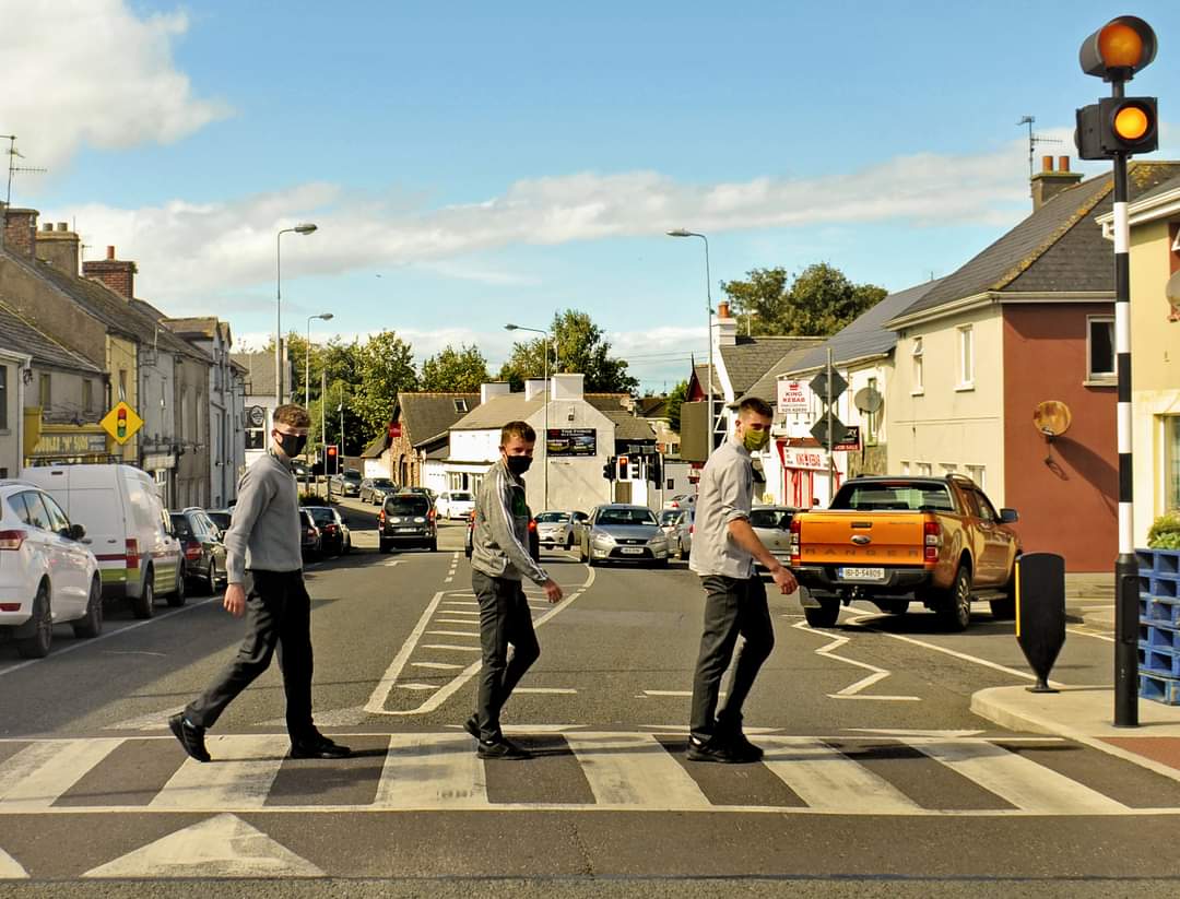 📸 Great photo taken by John O Connell; He sums it up by saying....
"We can work it out with a little help from my friends at St. Colman's" 📷