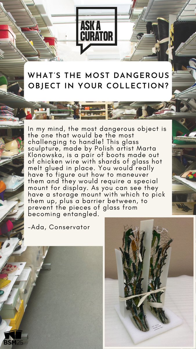 What's the most dangerous object in your collection?  @AskACurator  #AskACurator