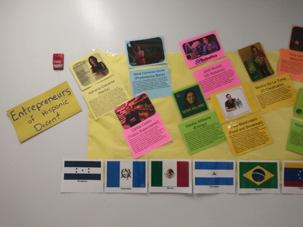 ABrandoneagles's tweet photo. @ABrandoneagles celebrating Hispanic Heritage Month. #ignitetheconnection @HCPSCTAE @HillsboroughSch @BrandonHSEagles @BHSKleinTime https://t.co/Mql1DIb4Zx