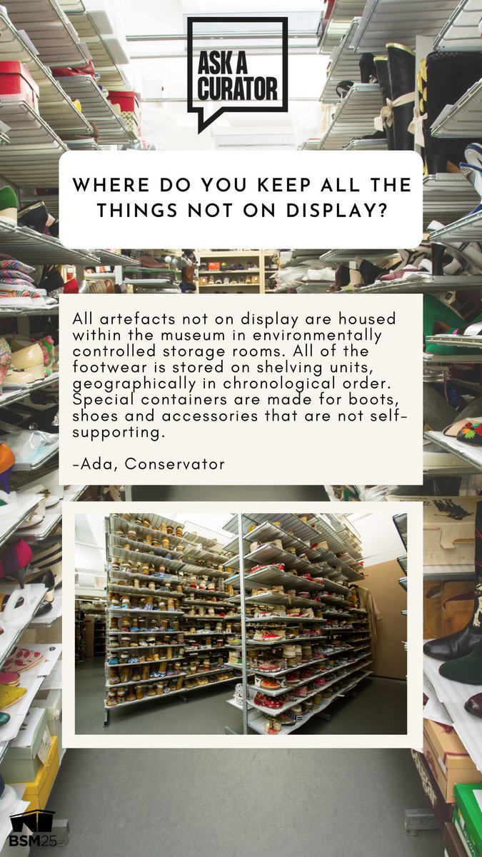 Where do you keep all the things not on display?  @AskACurator  #AskACurator