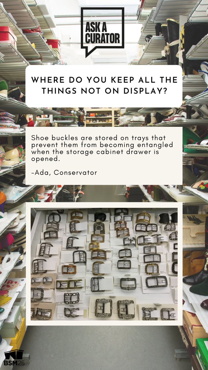 Where do you keep all the things not on display?  @AskACurator  #AskACurator