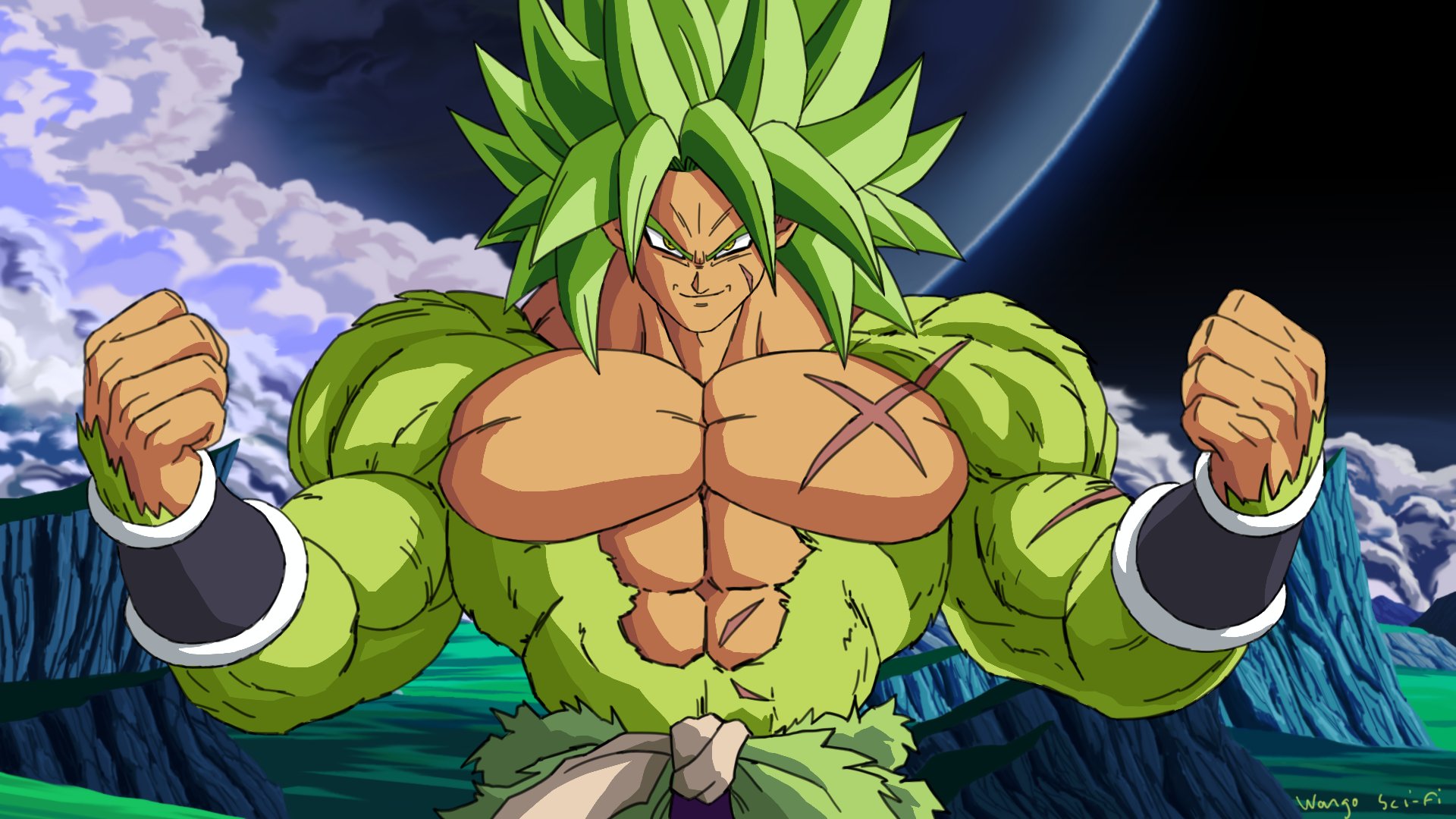 Super broly deals full