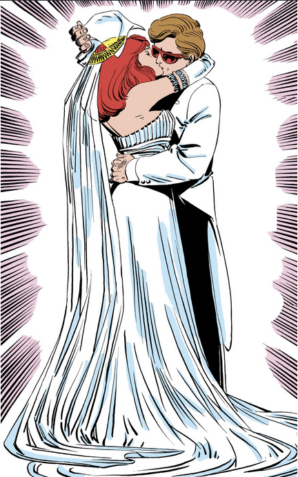 Scott married Madelyne Pryor, a woman who wouldn’t you know turned out to be a clone of Jean Grey.