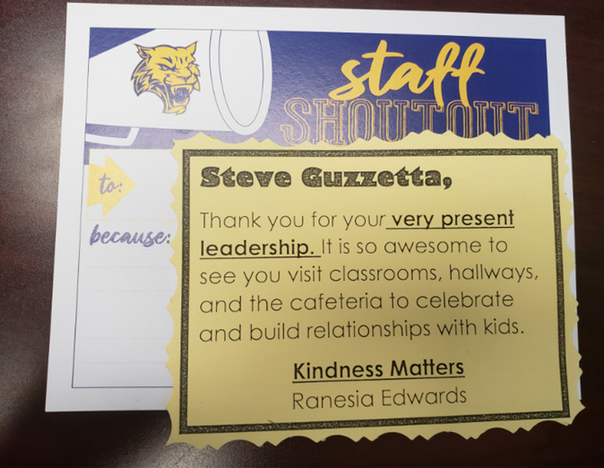 RANESIAEDWARDS's tweet image. I work to write NOTES Of Affirmation to celebrate the great things happening around the School!
#PrincipalProject
@PrincipalProj
# Words Matter