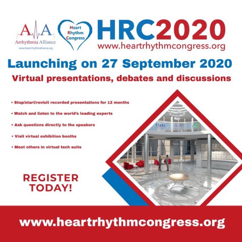 Register today. 2000 others have. Have you? ⁦<a href="/KnowYourPulse/">Arrhythmia Alliance</a>⁩