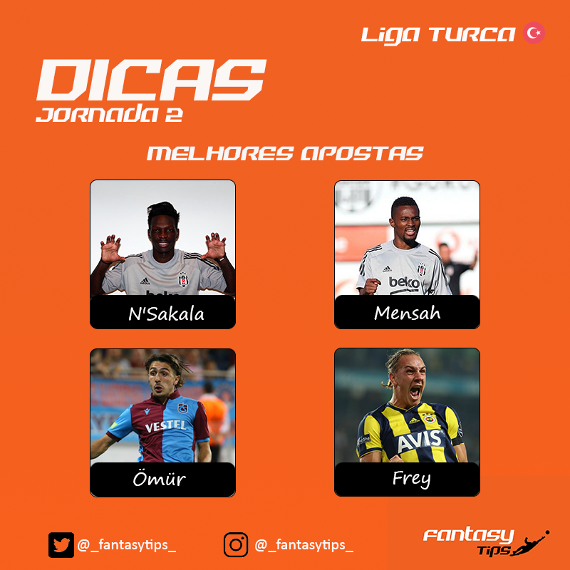 _fantasytips_'s tweet photo. #SuperLigaFT 🇹🇷
#RealFevr
Dicas Publicadas 💪
⏺ Jornada 2 ⏺
⚽ #MelhoresApostasFT
⚽ #EquipaFT
Boa Jornada 🔥 https://t.co/3sEKlv6HST