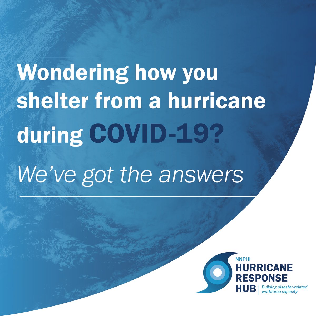 Wondering how you shelter from a hurricane during #COVID19? We’ve got the answers. #hrh #hurricaneresponse

Check out this article from the CDC explaining sheltering practices that help you stay safe from the virus and the hurricane: ow.ly/8yro50Bb7gs