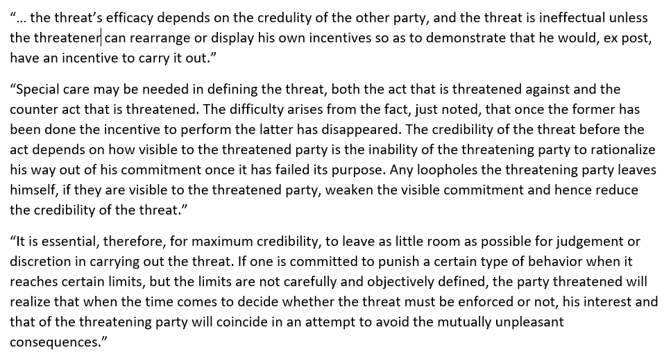 9/ Finally, chaos in Lebanon is not in France's interest, so will it really impose crippling sanctions on politicians & risk the instability? What does France get out of it? France left itself so much room (if story is true) to *not* carry out the threat, making it ineffective.