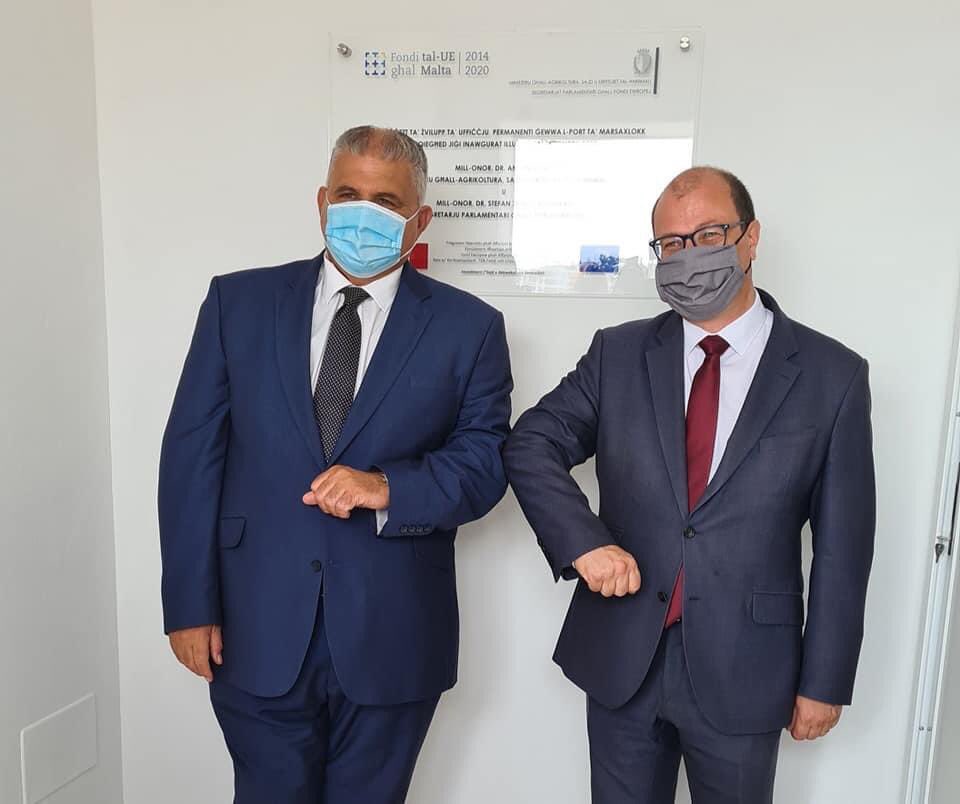 The Maltese Government continues to strengthen, modernize and improve the fisheries sector. At today’s inauguration in Marsaxlokk, a new facility co-financed by @europeanfunds will improve several aspects of a small, yet important sector. @stefanzrinzo