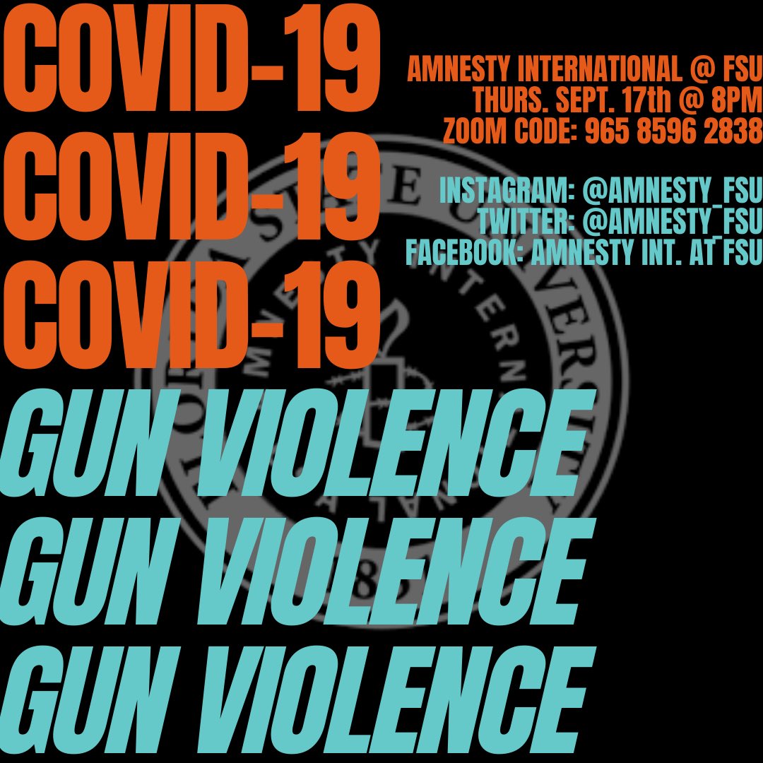 Amnesty @ FSU tweet media