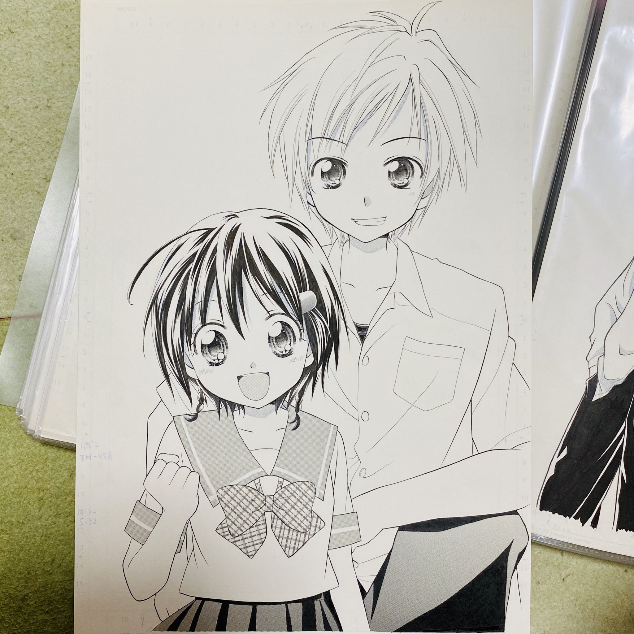 さくや一歩 片付けしてたら少女漫画家時代の10年程前のキャラ表 没案 のアナログ原稿が色々出てきたので公開 つけペンで描いてスクリーントーン貼る工程 大変だけど楽しかったな いま絶対むり 3年前娘ばななにインク壺ビジャーやられた微笑ましい思い出 さくや一歩 片付けしてたら少女漫画家時代の10年程前のキャラ表 没案 のアナログ原稿が色々出てきたので公開 つけペンで描いてスクリーントーン貼る工程 大変だけど楽しかったな いま絶対むり 3年前娘ばななにインク壺ビジャーやられた微笑ましい思い出