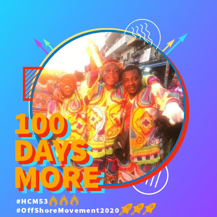 HCMasqueraders's tweet photo. 100 DAYS. 

#HCM53 💯 💯 💯
#OffShoreMovement2020 🚀 🚀 🚀 https://t.co/FNC4DYyx6P