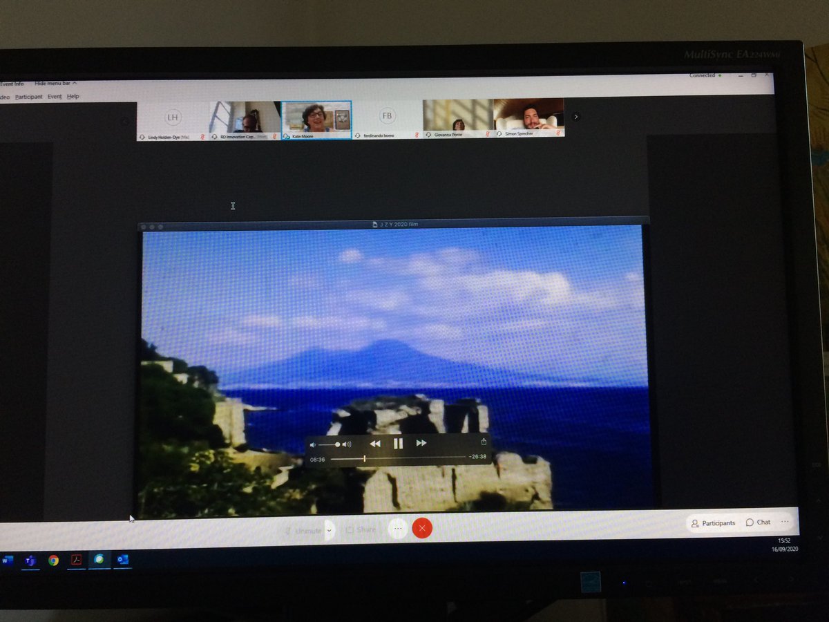 LindyHoldenDye's tweet photo. Virtual delegate at CephRes Conference, Naples. Missing the fabulous situation but exciting online scientific programme compensates. Fascinating talk from Kate Moore about zoology hero JZ Young #cephalopod #nerveconduction #memory https://t.co/JUlJnRkcCy