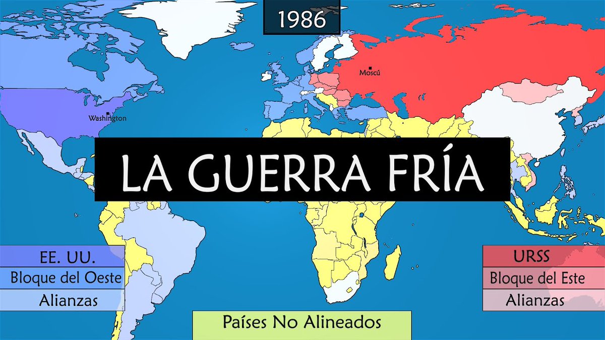 España fue escenario principal de la Guerra Fría y durante al menos un par de décadas fue objetivo número uno de sufrir un ataque nuclear por parte de la antigua URSS.