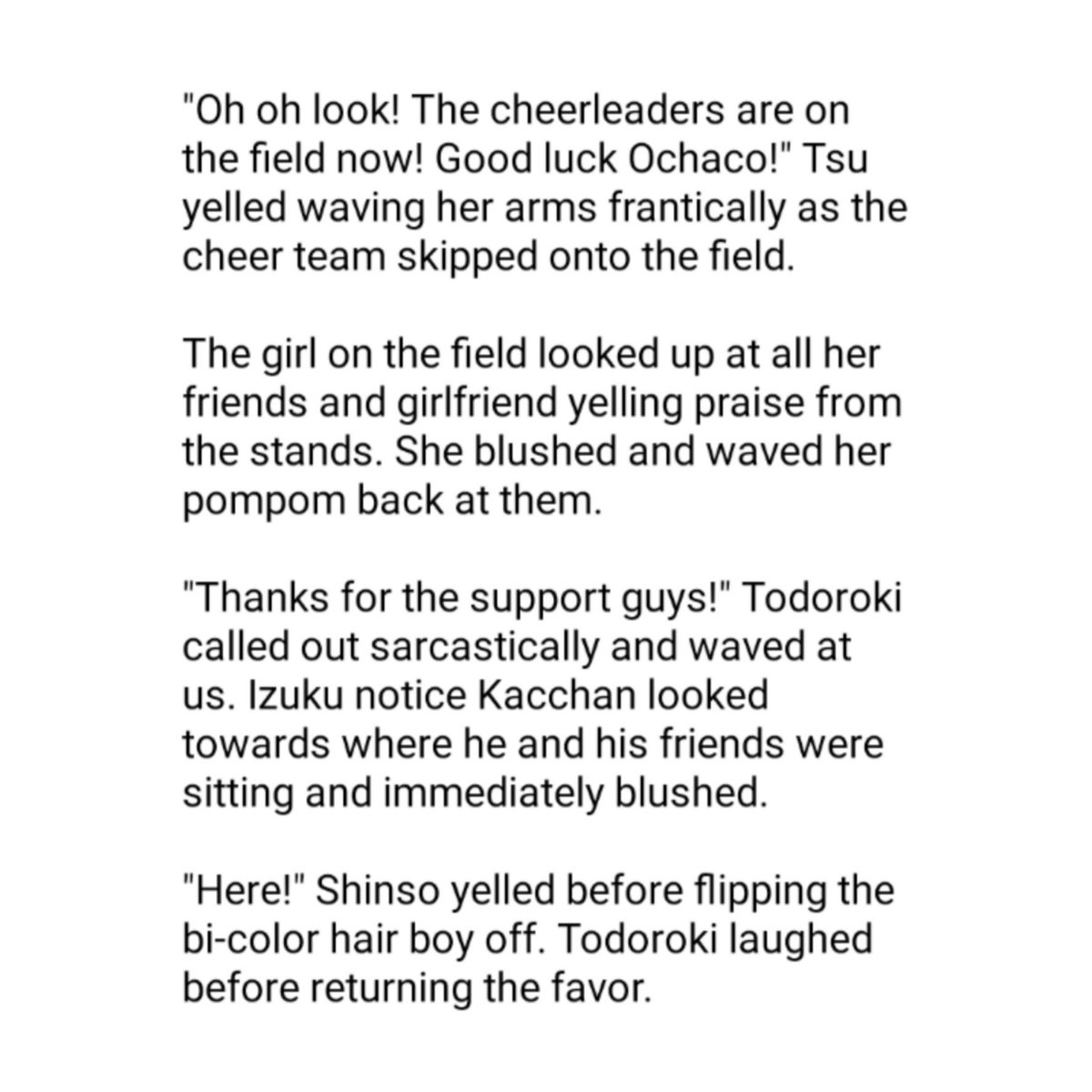 Part 34 2/3Now kacchan is a mess