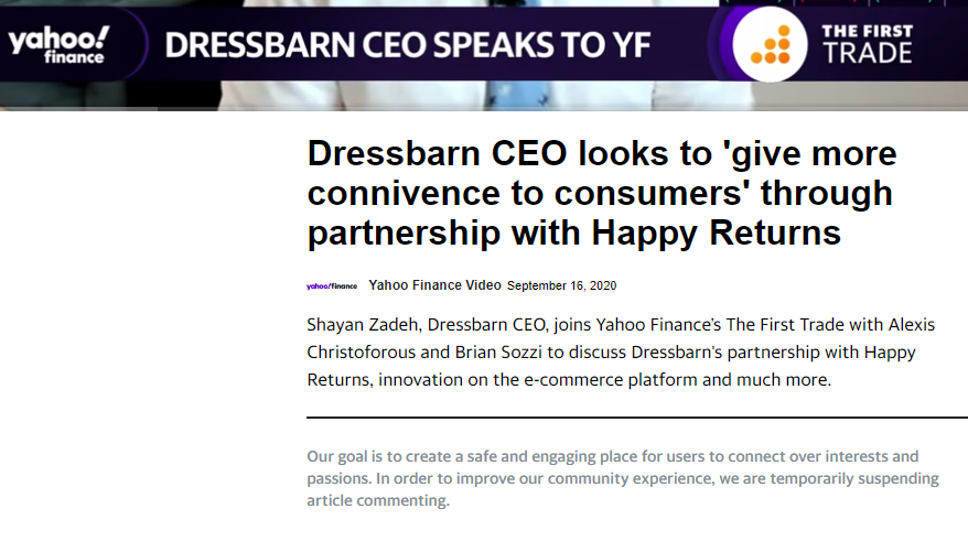 Joeveo's tweet photo. I wonder if Joeveo should be focusing on connivence more? #moreconnivence #dressbarn https://t.co/pts3KywjW7