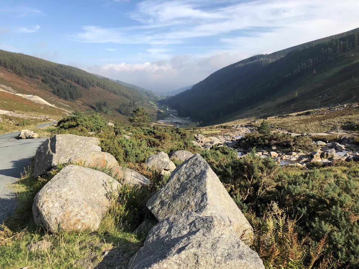 Last treat of my holiday - picnic at Glendalough.