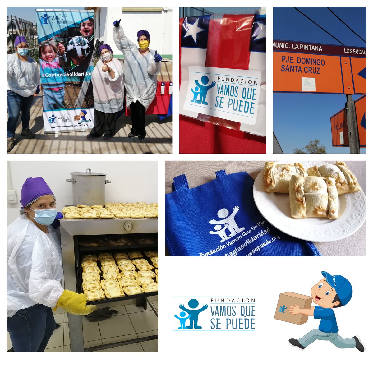 vqsp_org's tweet photo. Ya estamos iniciando las celebraciones Diciocheras en la comuna de la Pintana, están por llegar los vecinos a celebrar junto a Fundación Vamos Que Se Puede.   Agradecemos a todos los amigos contagiados de solidaridad.
#ContagiaSolidaridad https://t.co/KLctyXHxS4