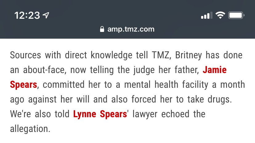 Fans began really questioning the conservatorship in 2019 when Britney was entered into a mental health facility against her. Britney testified to this in court.  #FreeBritney