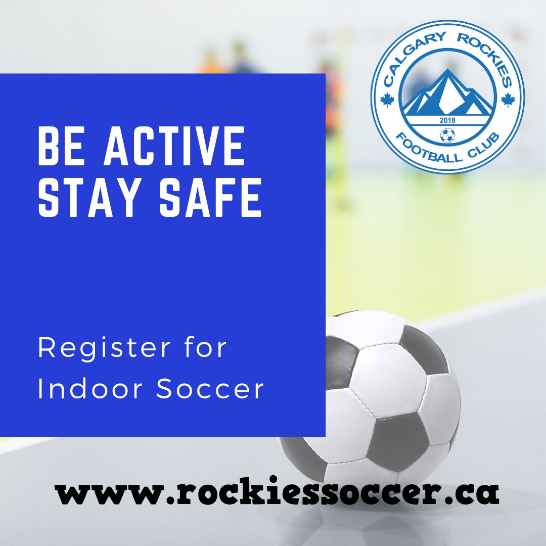 rockiessoccer's tweet image. Indoor Soccer Registration is Open!
#BeActiveStaySafe
#KidsFirst
#PlayersB4$