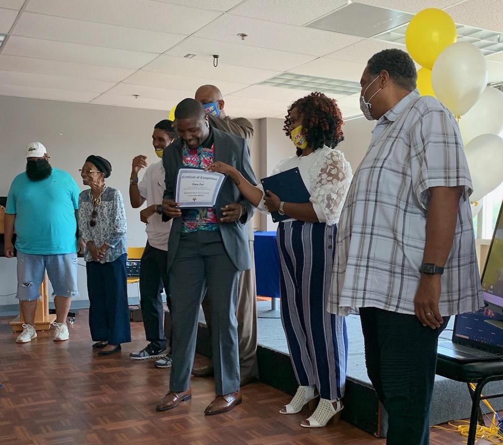 TGI_DMV's tweet photo. Training Grounds to Work Kenilworth and Stoddert Terrace Cohort Completion Ceremony 2020. Congratulations to all participants who successfully completed the Training Grounds to Work workforce program!  #LIPNotRIP #transformation https://t.co/cBi1Iu9RwK