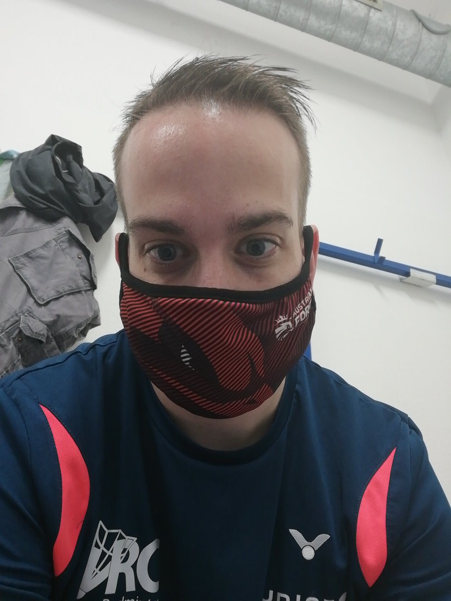 AT_Deathscythe's tweet photo. With mask to training - strange feeling #AFWIN 👑 #VRCWIN https://t.co/PoXwvJ1KGI