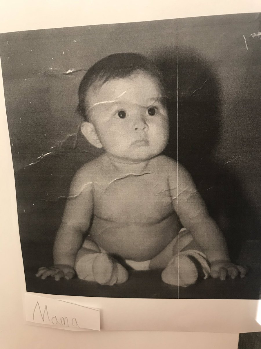 My kid’s working on a family history project for school“I need family artifacts,” she tells me “Special things passed through generations”I have nothing to give her, except my 1 baby photo“We’re Salvadoran,” I tell her. “When our family fled, we had to leave it all behind”