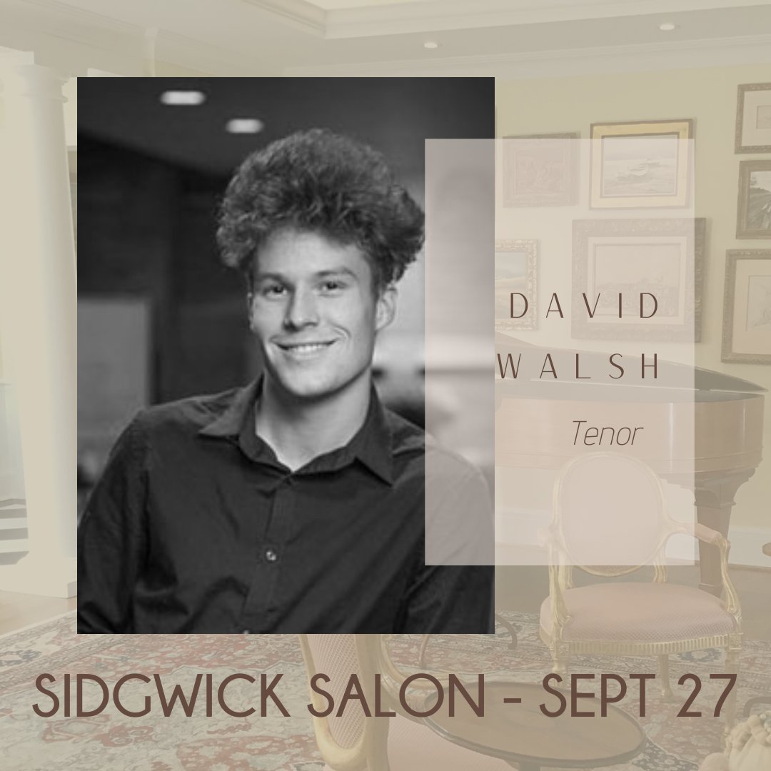 Orpheus Sidgwick Scholar David Walsh, tenor, is beginning his Masters in Opera at @uoft and has performed with <a href="/TapestryOpera/">Tapestry Opera</a> and @operaatelier.  Join David at our Sidgwick Salon: Sept 27 at 3pm

bit.ly/3bXNVWS

#music #choir #singing