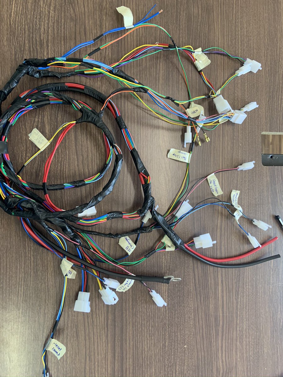 NTechnolink's tweet photo. # Designed and developed in-house for a Ev scooter. #wiringharness #cableassy #MakeInIndia #ev #evscooter https://t.co/L4L3EMh4rU