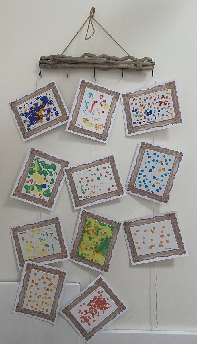 NewtownardsS's tweet photo. Yesterday we took part in International Dot Day 2020. This is a day to connect, collaborate, and create. It’s also a great day to foster self-expression. There is a creative spirit in everyone and just making a mark is the first step. https://t.co/6xauoLl00I