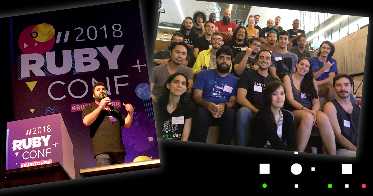 campuscodebr's tweet photo. E sempre, sempre estimulamos o compartilhamento de experiências. Ver devs que passaram por aqui participando e palestrando em eventos como o TDC, RubyConf, GURU e outros nos emociona demais! Estamos no caminho certo =')
#campuscode6anos https://t.co/6CbYyWYjlF