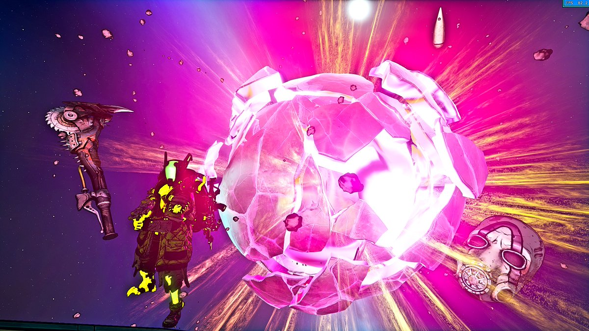 Maestro037's tweet photo. @Borderlands Awesome DLC but we need more raid bosses
#Borderlands3 https://t.co/mFVCvNf5CF