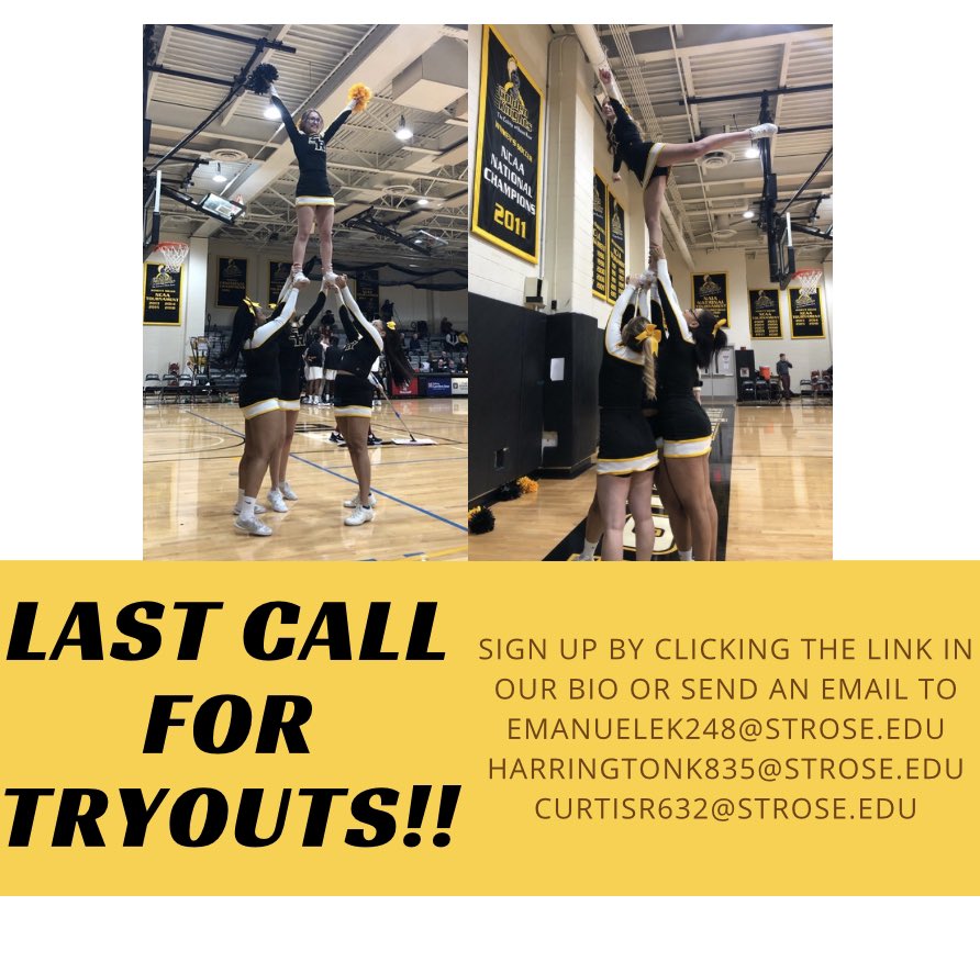 Saint Rose Cheer tweet media