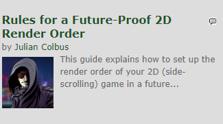 digitales_games's tweet photo. Now featured on Gamasutra! If you're working on a 2D game, especially a side-scroller, and are just starting out or happen to be running into trouble with render order, check out this revised and extended blog post:
https://t.co/MKho3xRSVv
#gamedev #indiedev #gamedevelopment https://t.co/732ww1okET