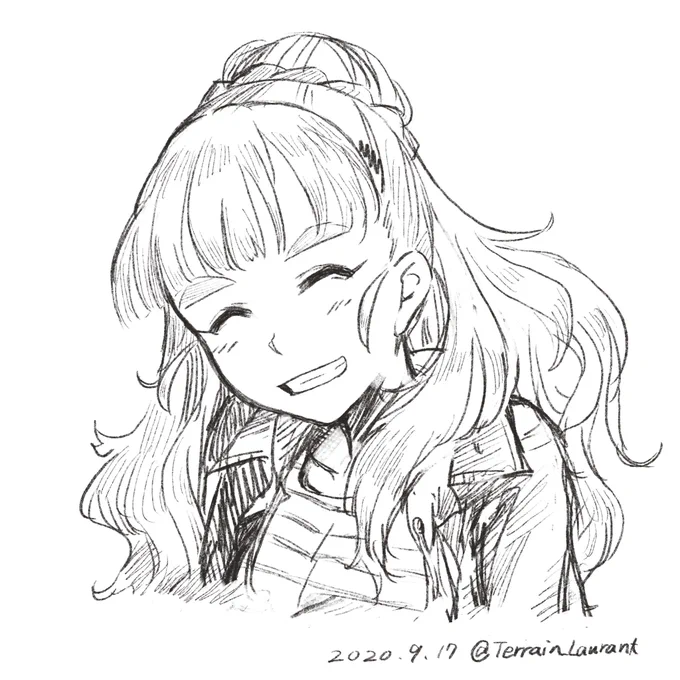 今日からまた頑張ろうなっ! #神谷奈緒 