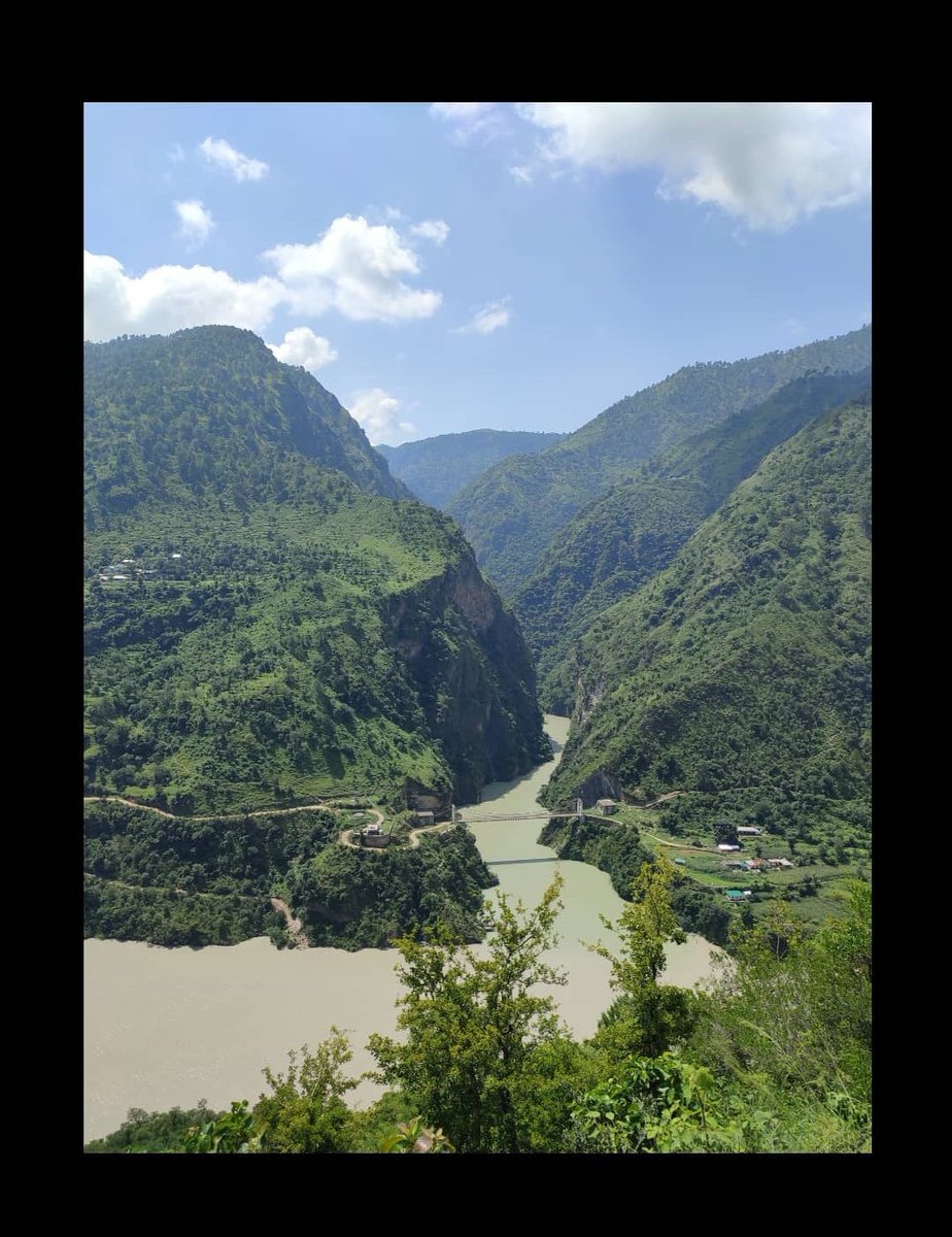 Satluj flows next to this village but there is not a drop to drink.