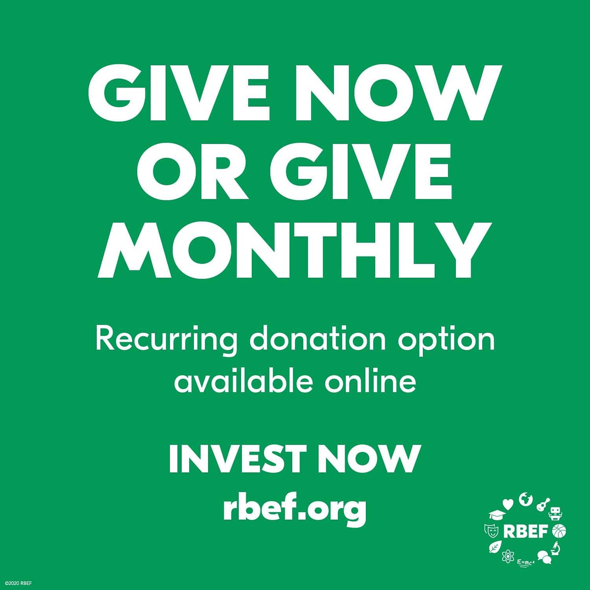 RBEdFoundation's tweet photo. Make a one time investment or join #MonthlyGivingProgram to support RBUSD students & schools.
Visit https://t.co/5A6bhBLBXA to INVEST NOW, select #RecurringDonation and the desired amount/month. It's easy!
#RBUSDWeGotYou
#MonthlyGivingProgram
#OurKids
#OurCommunity
#OurLegacy https://t.co/dJ2uk0pIlb