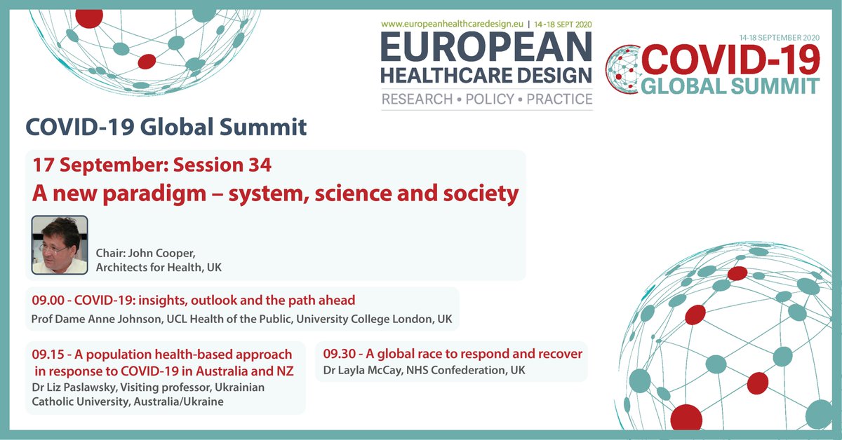 EHDCongress's tweet image. Tommorrow the #COVID19GlobalSummit begins with three keynote speakers Prof Dame Anne Johnson, @LPaslawsky
 and @LaylaMcCay discussing the insights, approaches and responses to the pandemic

Stream sponsored by @GRAHAMGroupUK Tomorrow