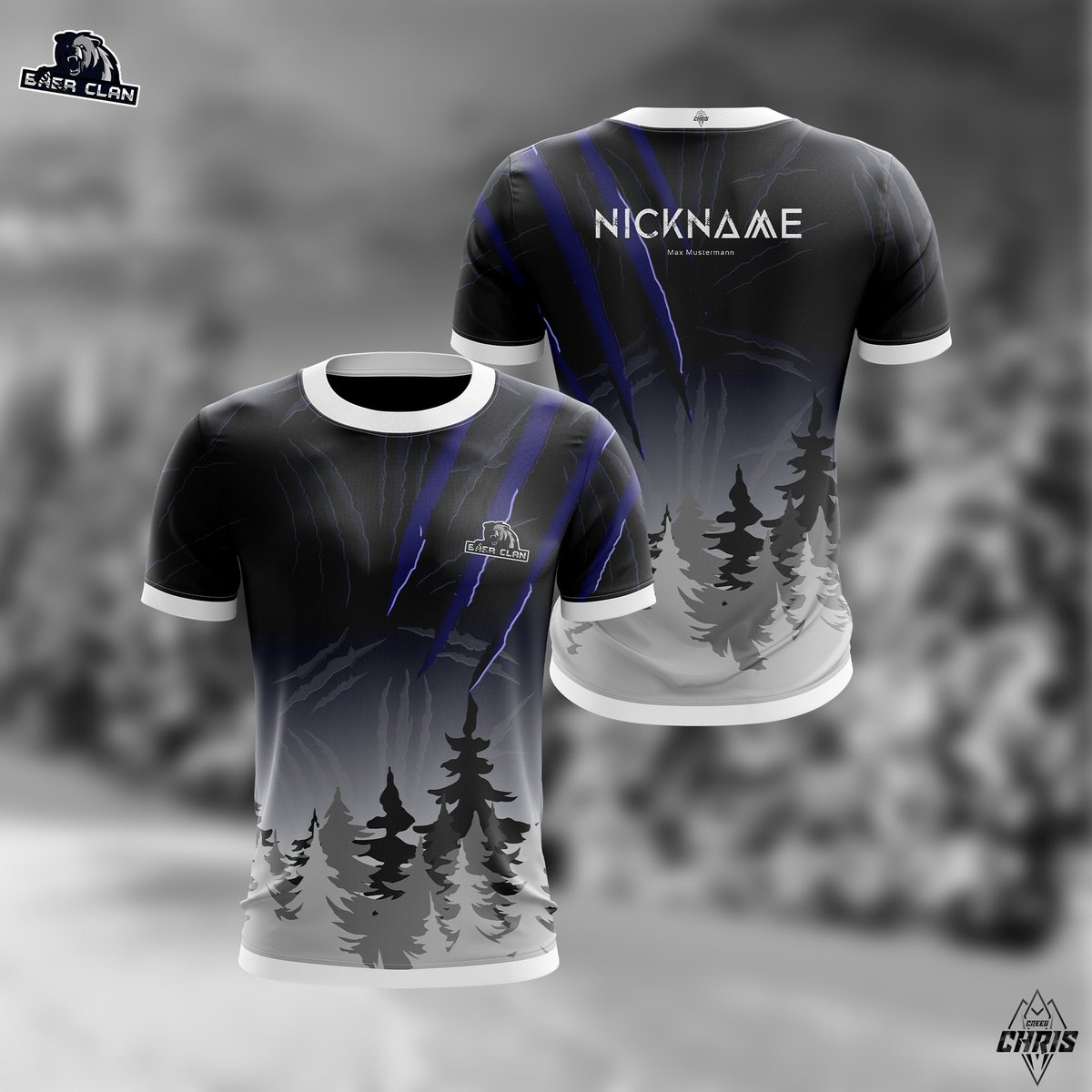 Leider etwas später als geplant kommt heute der inzwischen 17. Part meiner @OPLeagueEU #R6AL #Fanart Series. 
Das Design heute ist für <a href="/clan_baer/">Baer Clan</a> und ist zugleich auch das erste Design für ein Team aus der 1. Ascension League.
Ich hoffe es gefällt euch