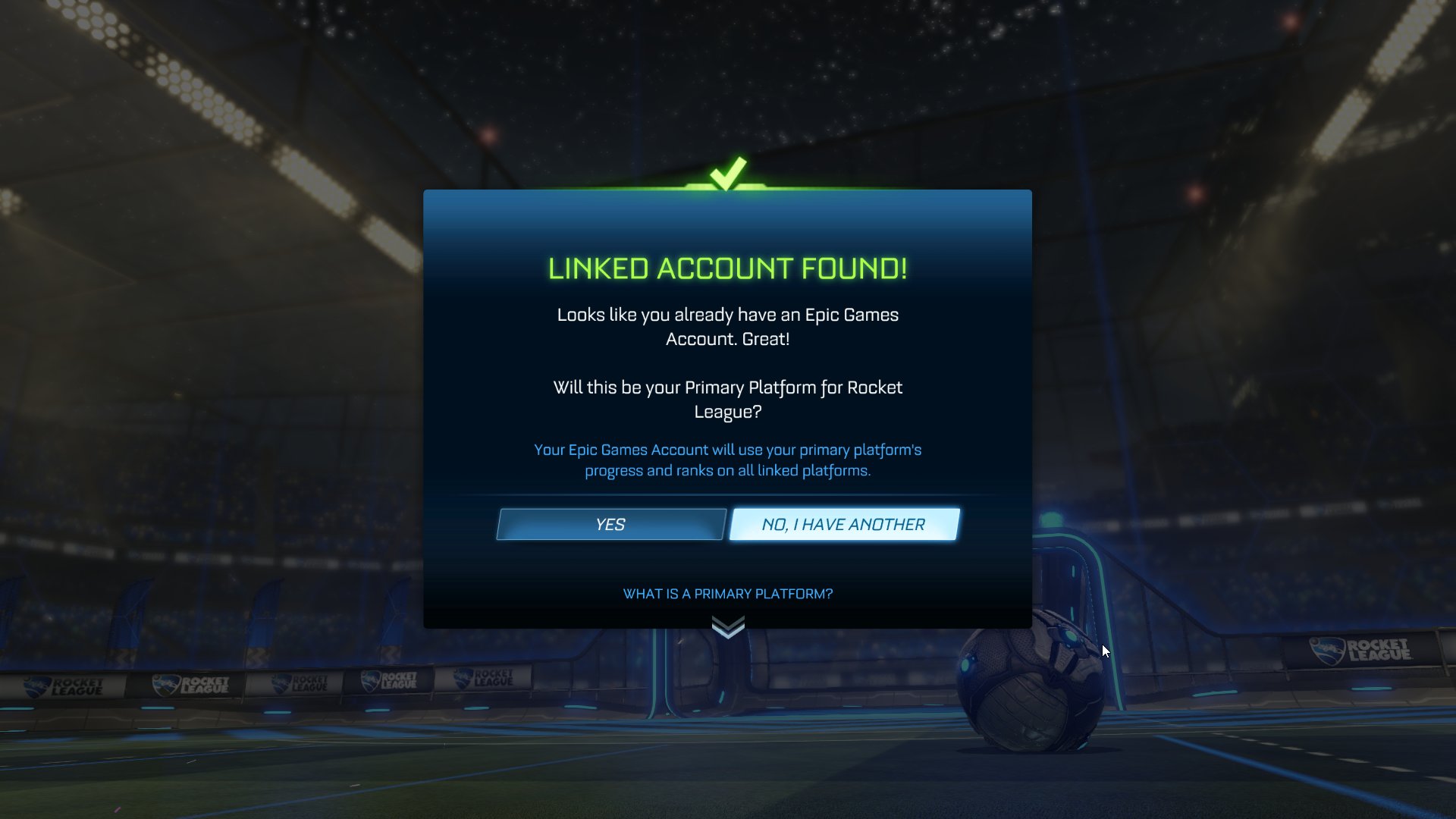 Epic Games Account Linking  Rocket League® - Official Site