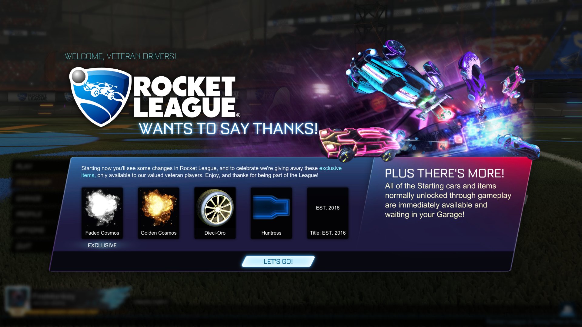 iFireMonkey on Twitter: "[Rocket League Thread] This thread will go over the changes pushed to the Steam, Switch, Xbox, and PS4 version the game today. The game is still not out