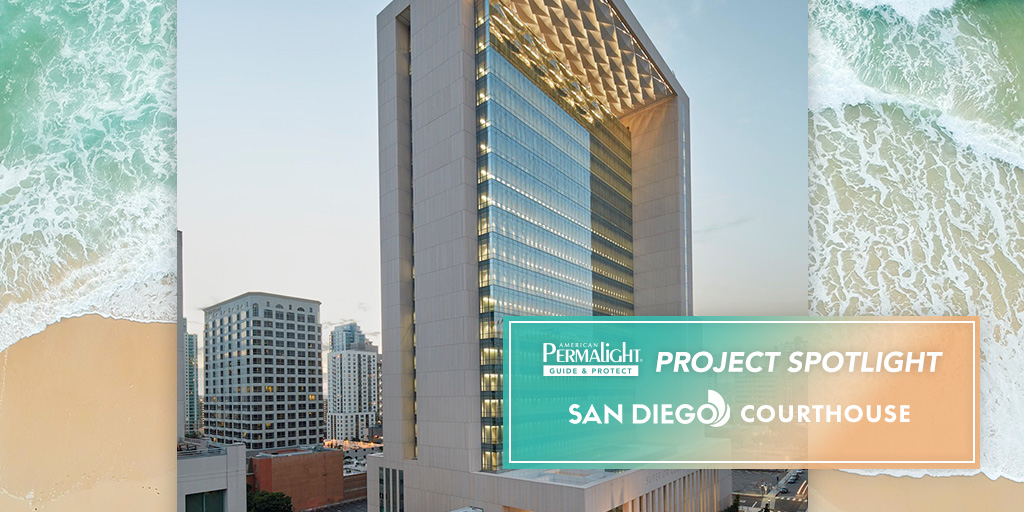 ameripermalight's tweet photo. PERMALIGHT® Project Spotlight: Superior Court of California, San Diego 👉 https://t.co/oFG4zic1Ge #permalightproject #lifesafety #safety #emergencyexit #superiorcourt #sandiego #architecture #multistory https://t.co/gdpwOUr0Hp